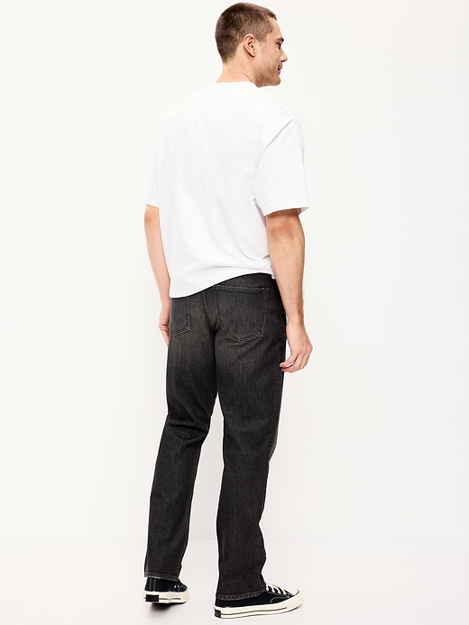 Old Navy Straight Built-In Flex Jeans — photo 4