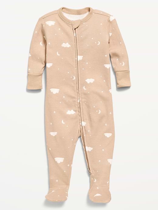 Old Navy Snug-Fit 2-Way-Zip Sleep & Play Footed One-Piece for Baby — photo 1