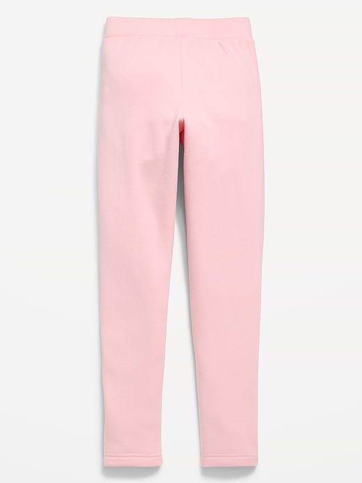 Old Navy High-Waisted Full-Length Fleece Leggings for Girls — photo 3
