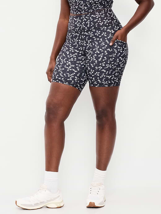 Old Navy High-Waisted PowerSoft Biker Shorts -- 8-inch inseam — photo 5