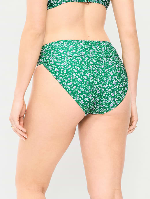 Old Navy High-Waisted Cinched Bikini Swim Bottoms — photo 7