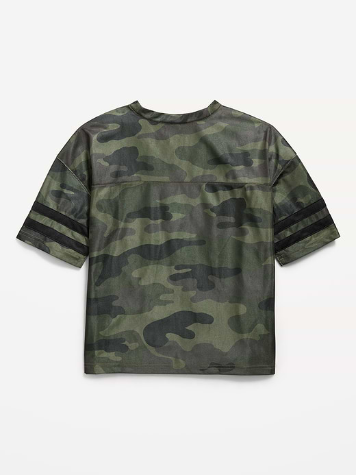 Old Navy Oversized Football-Style Lifestyle Jersey T-Shirt for Boys — photo 4