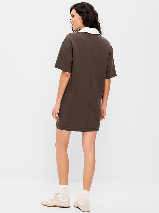 Old Navy Bounce Fleece Short-Sleeve Polo Dress — photo 3