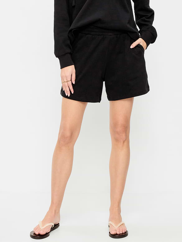 Old Navy High-Waisted Pull-On Shorts -- 5-inch inseam — photo 3