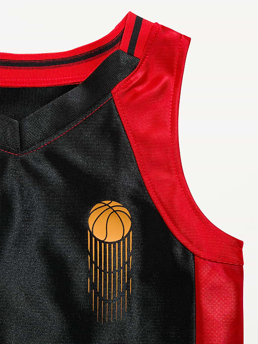 Old Navy Oversized Graphic Basketball Tank Top for Toddler Boys — photo 5