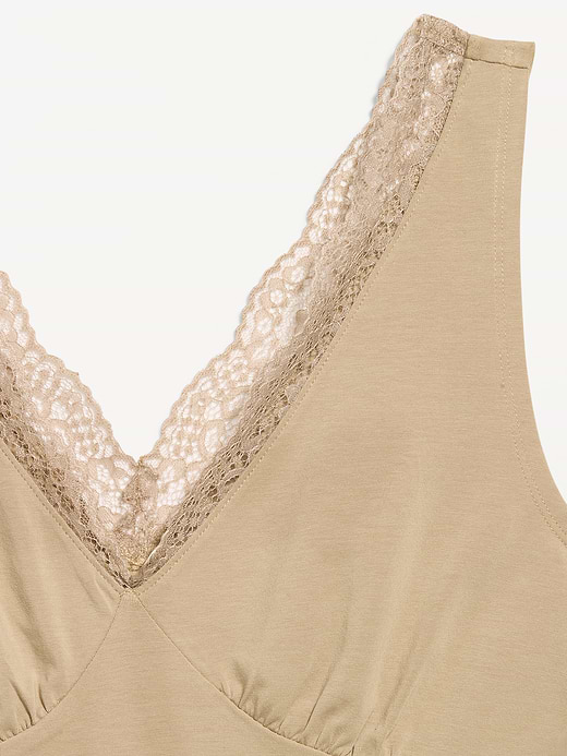 Old Navy Sleeveless Lace-Trim V-Neck Top — photo 5