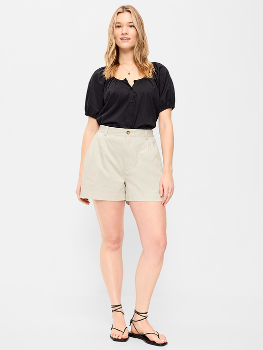 Old Navy High-Waisted OGC Chino Shorts -- 4-inch inseam — photo 5