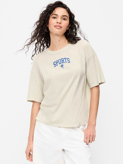 Old Navy Short-Sleeve Loose Graphic T-Shirt — photo 1