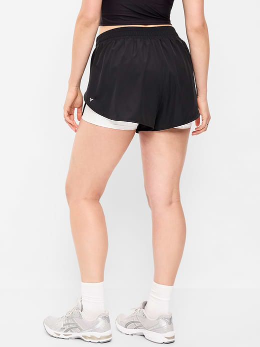 Old Navy High-Waisted StretchTech 2-In-1 Run Shorts — photo 6