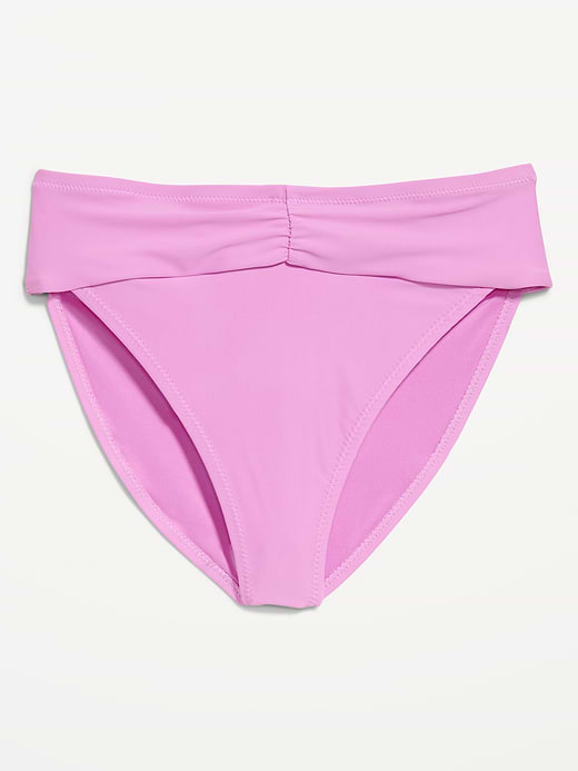 Old Navy High-Waisted Cinched Bikini Swim Bottoms — photo 5