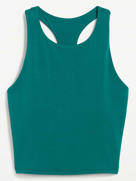Old Navy Light Support PowerChill High-Neck Racerback Sports Bra — photo 5