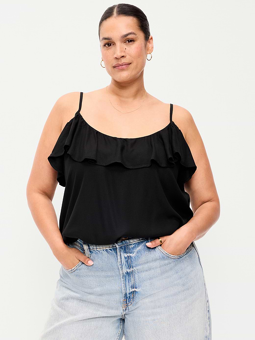 Old Navy Ruffle-Front Tank Top — photo 8