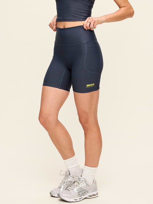 Old Navy Extra-High Waisted PowerSoft Boundless Pocket Biker Shorts-- 6-inch inseam - No Front Seam — photo 16