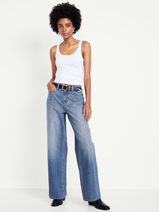 Old Navy Mid-Rise Wow Baggy Wide-Leg Jeans — photo 1