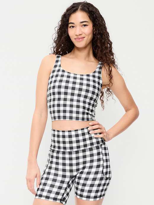 Old Navy Light Support PowerSoft Longline Sports Bra — photo 1
