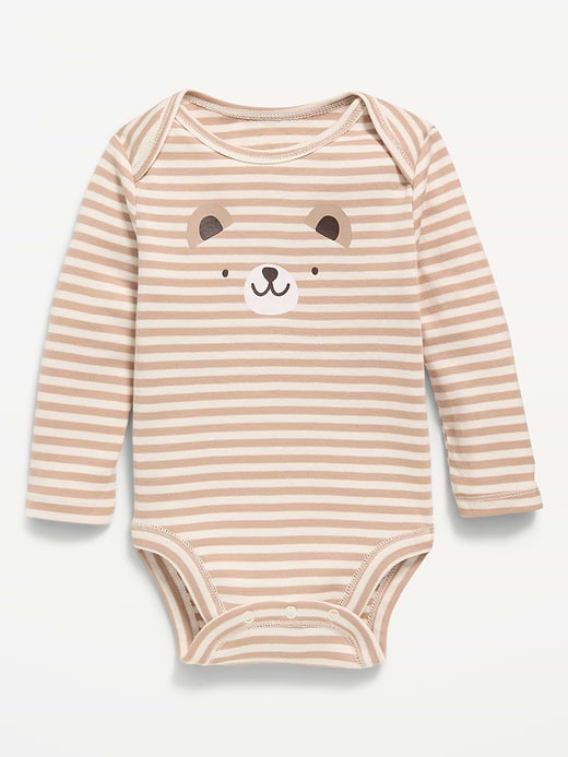Old Navy Long-Sleeve Graphic Bodysuit for Baby — photo 4