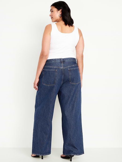 Old Navy Mid-Rise Wow Baggy Wide-Leg Jeans — photo 10