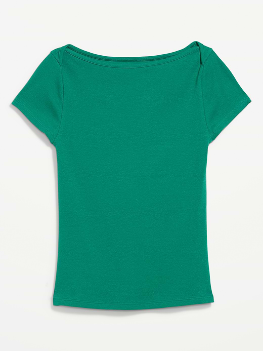 Old Navy Snug Boatneck T-Shirt — photo 4