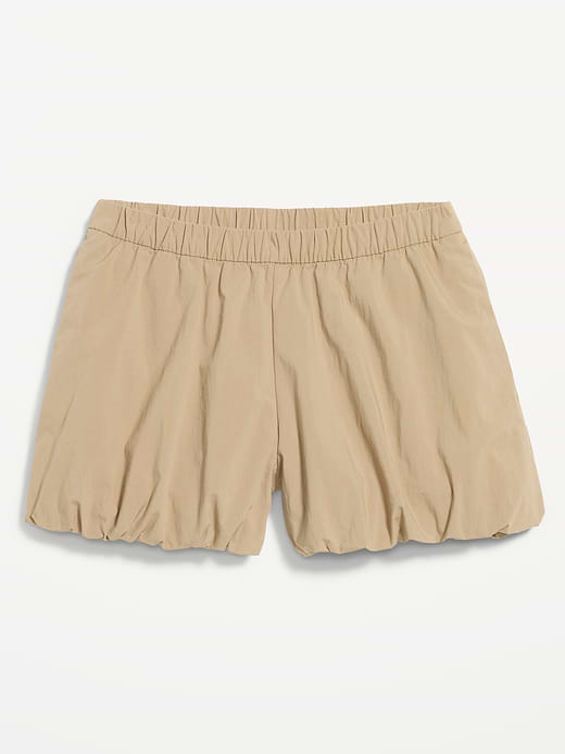 Old Navy Poplin Bubble Hem Shorts — photo 5