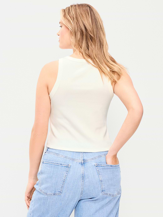 Old Navy Crop Ribbed Tank Top — photo 8