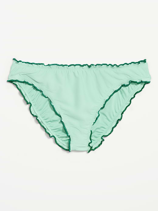 Old Navy Mid-Rise Ruffle Trim Swim Bottoms — photo 5