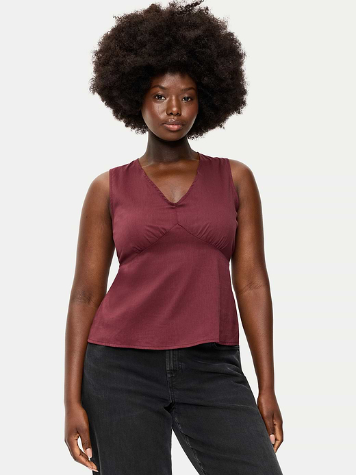 Old Navy Sleeveless V-Neck Tie-Back Top — photo 6