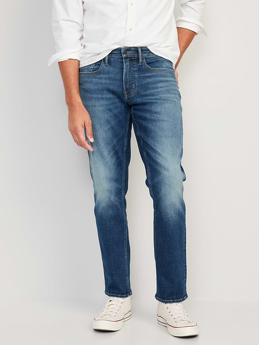 Old Navy Straight 360° Tech Stretch Performance Jeans — photo 1