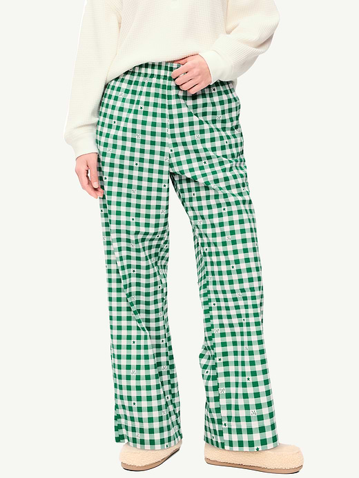 Old Navy High-Waisted Poplin Pajama Pant — photo 1