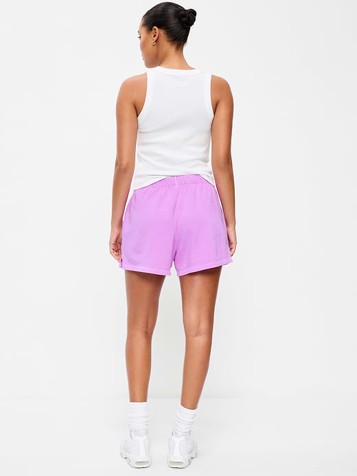 Old Navy High-Waisted Loose Logo Shorts -- 3-inch inseam — photo 4