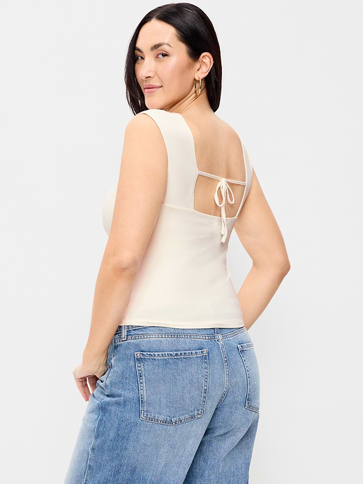 Old Navy Cap-Sleeve Tie-Back Top — photo 7