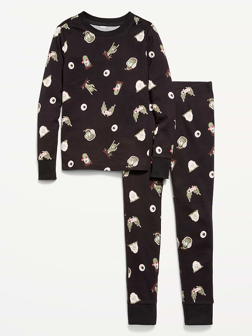 Old Navy Gender-Neutral Snug-Fit Graphic Pajama Set for Kids — photo 1