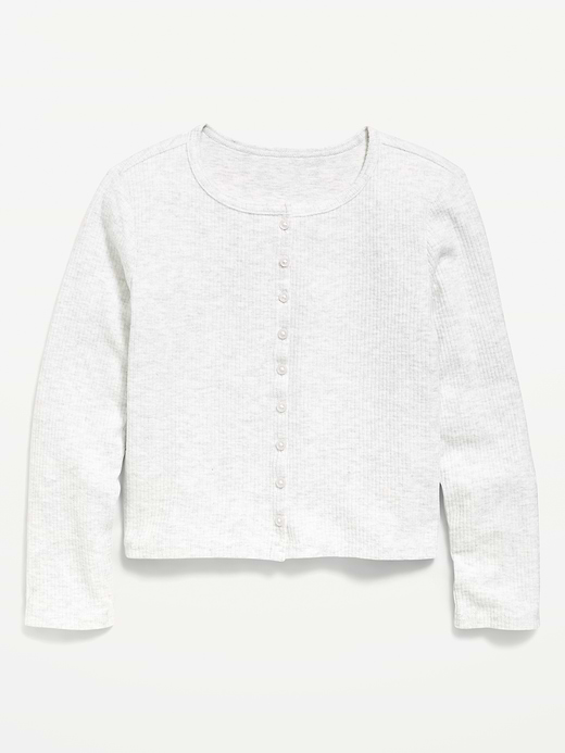 Old Navy CozePlush Cardigan Sweater for Girls — photo 1