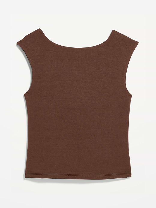 Old Navy Cap-Sleeve Tie-Back Top — photo 5