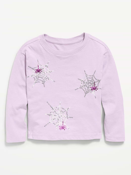 Old Navy Long-Sleeve Graphic T-Shirt for Toddler Girls — photo 1
