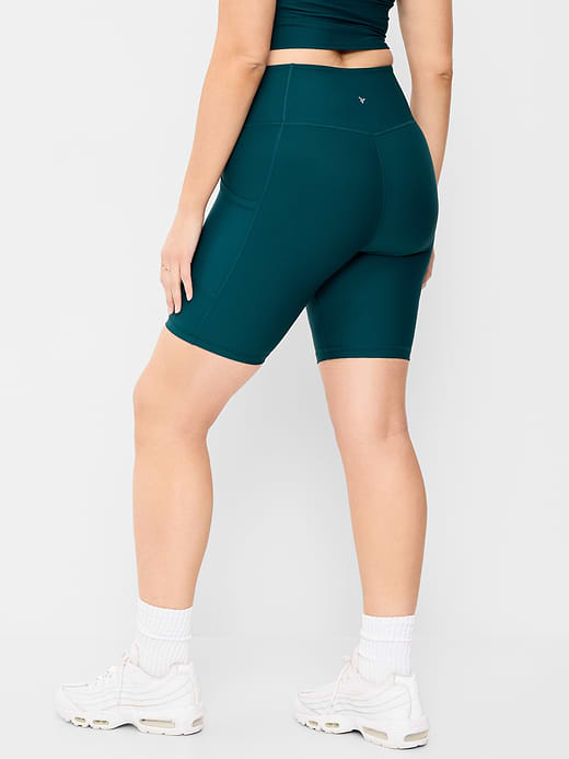 Old Navy High-Waisted PowerSoft Biker Shorts -- 8-inch inseam — photo 6