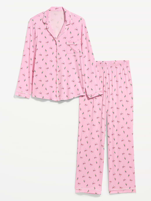 Old Navy Sunday Sleep Knit Jersey Pant Set — photo 4