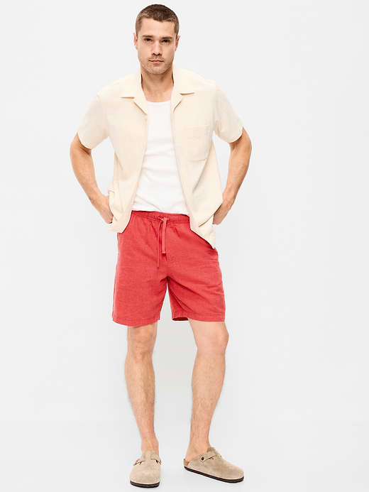 Old Navy Twill Jogger Shorts -- 7-inch inseam