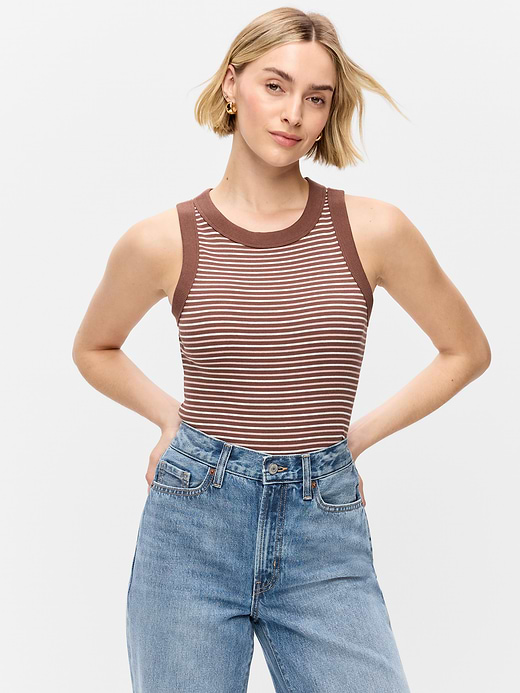 Old Navy Crop Ribbed Tank Top — photo 1
