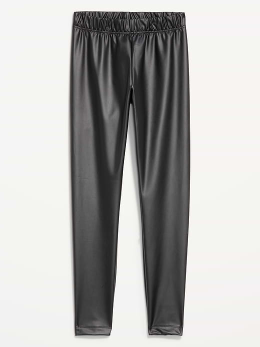 Old Navy High-Waisted Faux-Leather Fashion Ankle Leggings — photo 4