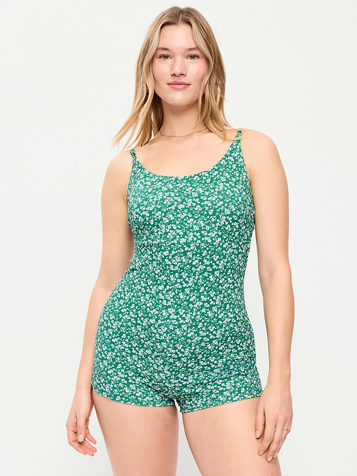 Old Navy Textured Swim Romper — photo 6