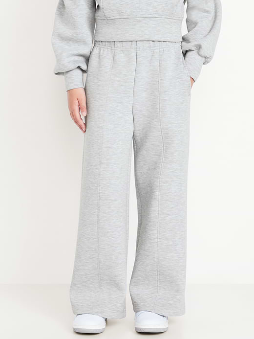 Old Navy High-Waisted Bounce Fleece Wide-Leg Sweatpants for Girls — photo 1