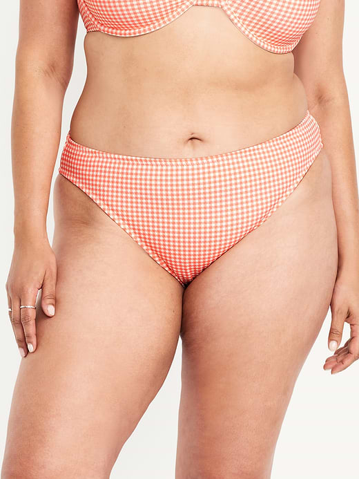 Old Navy Mid-Rise Textured Bikini Swim Bottoms — photo 8