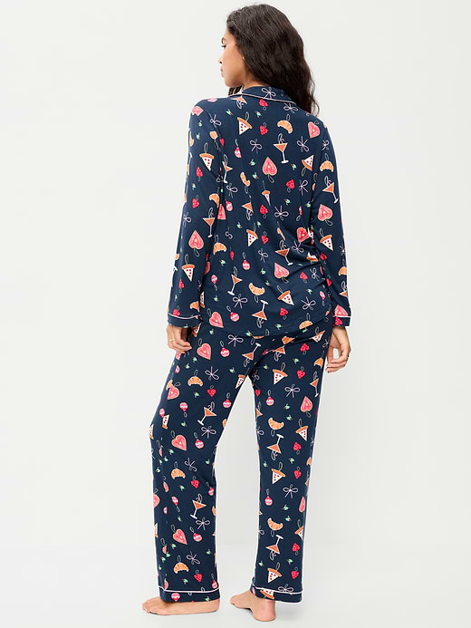 Old Navy Sunday Sleep Knit Jersey Pant Set — photo 7