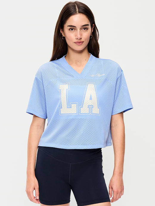Old Navy Mesh Jersey Football Top
