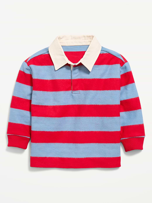 Old Navy Oversized Long-Sleeve Rugby Shirt for Toddler Boys — photo 1