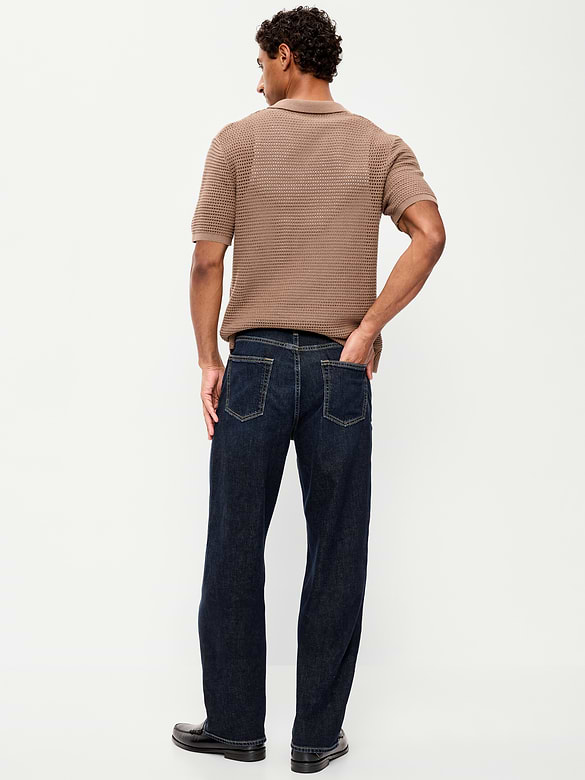 Old Navy Relaxed Loose Built-In Flex Jeans — photo 4