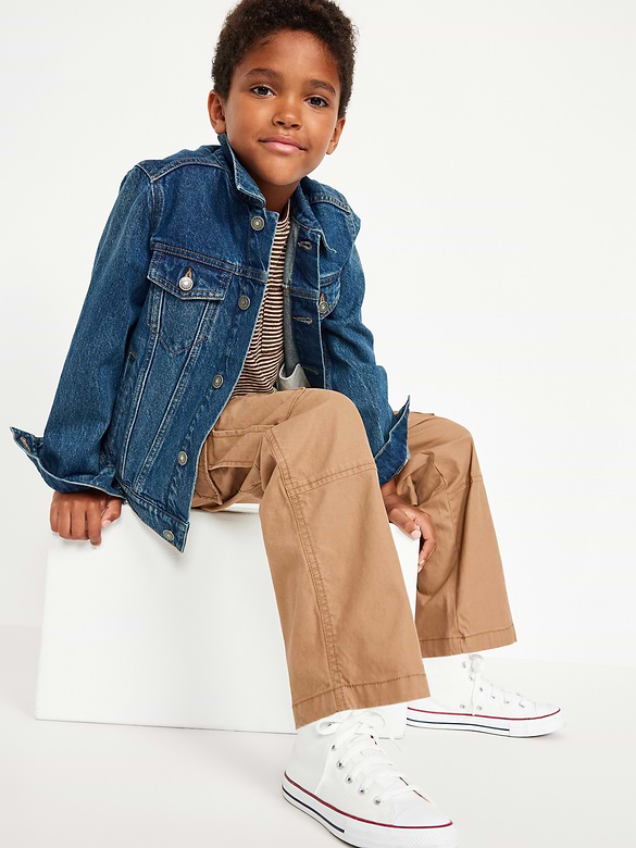 Old Navy Baggy Non-Stretch Cargo Pants for Boys — photo 4