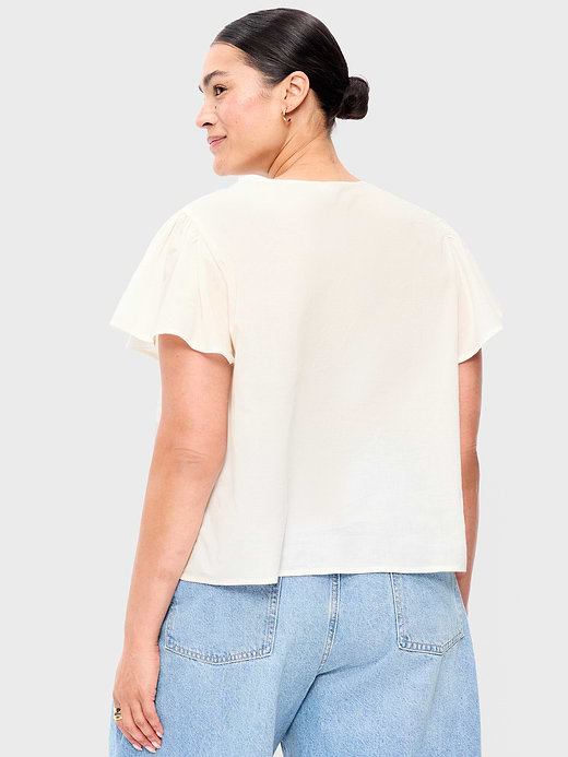Old Navy Short-Sleeve Embroidered Trousseau Top — photo 9