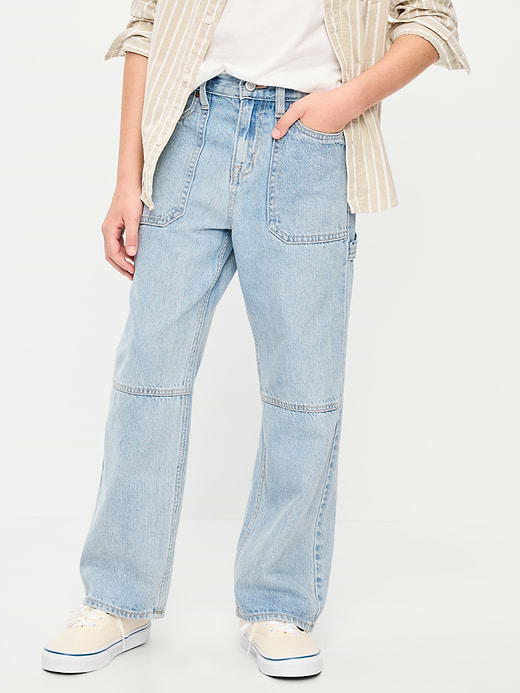 Old Navy Baggy Carpenter Utility Jeans for Boys