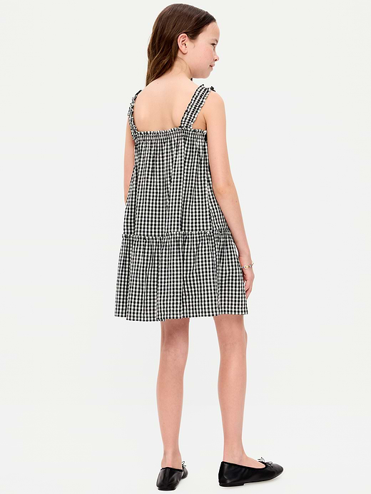 Old Navy Printed Sleeveless Ruffled Swing Dress for Girls — photo 3